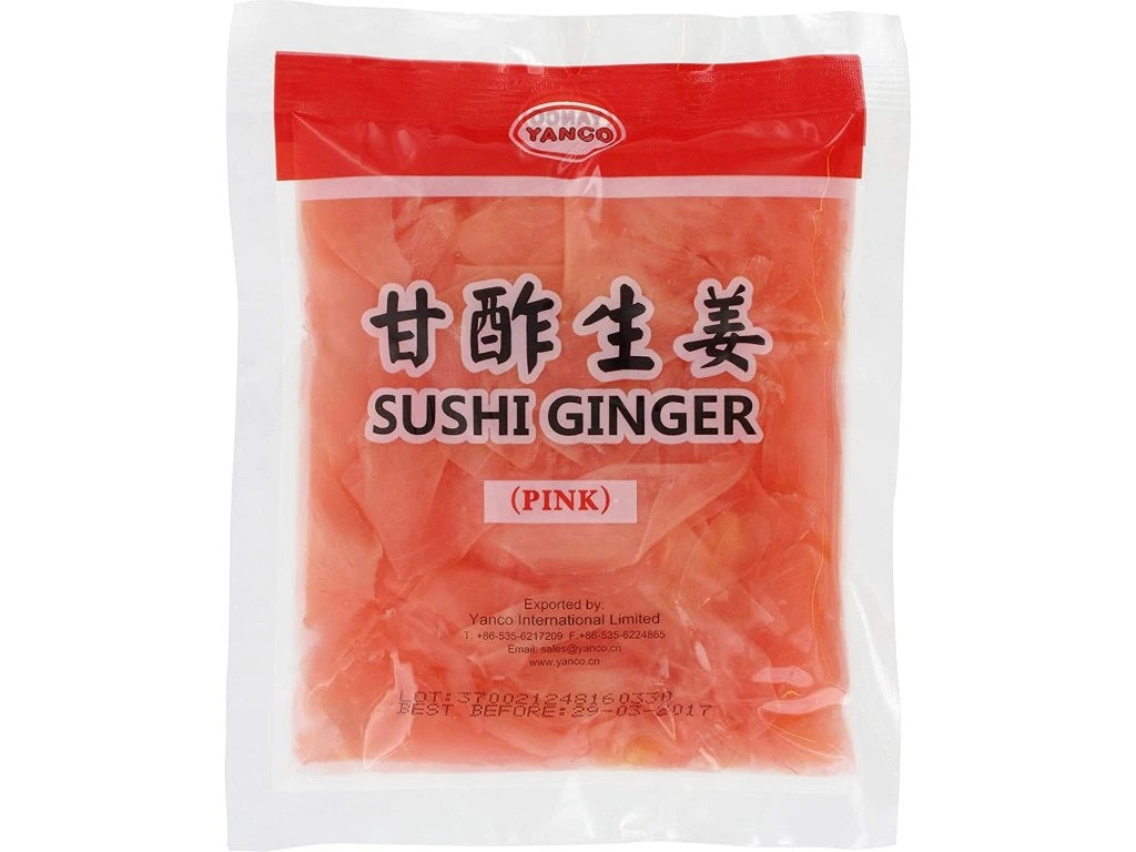 Yanco Rózsaszín sushi gyömbér 150g