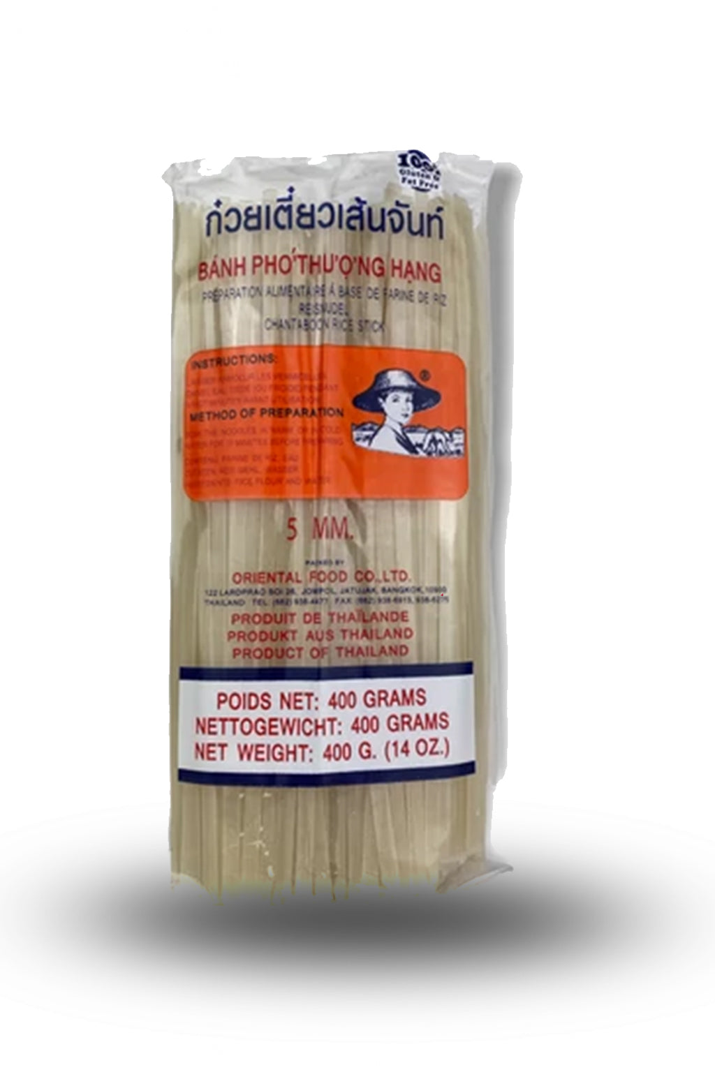 Pad Thai Rizstészta 5mm Farmer