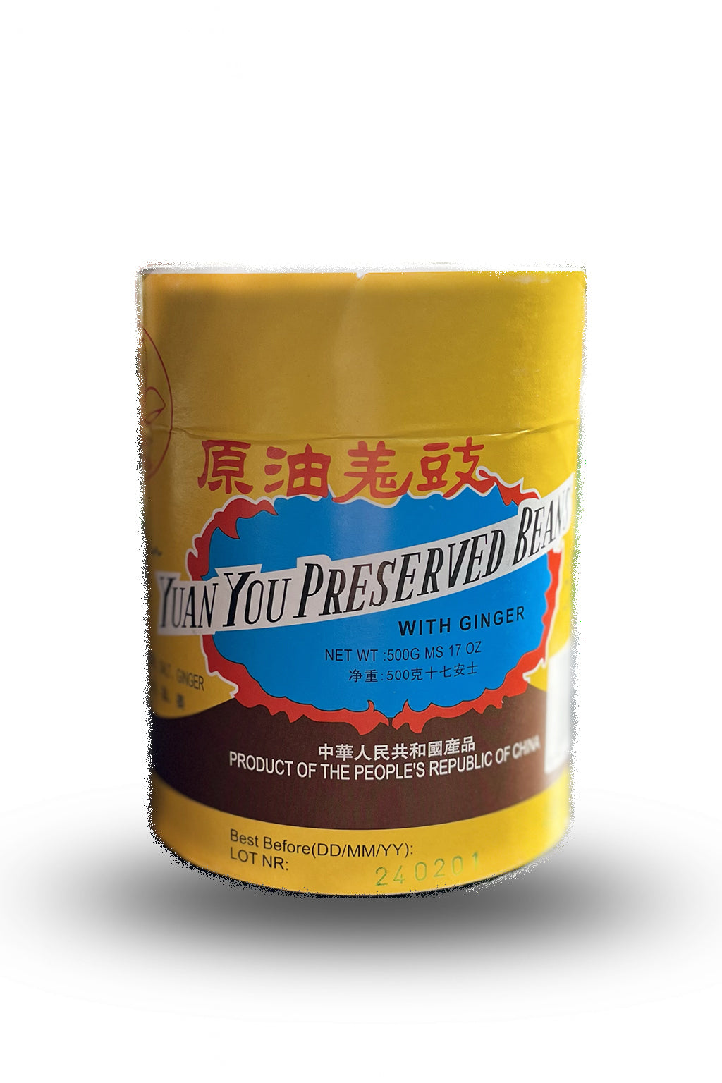 YuanYou gyömbéres tartósított bab