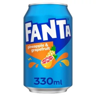 Fanta Ananász-Grapefruit Ízű, 355ml