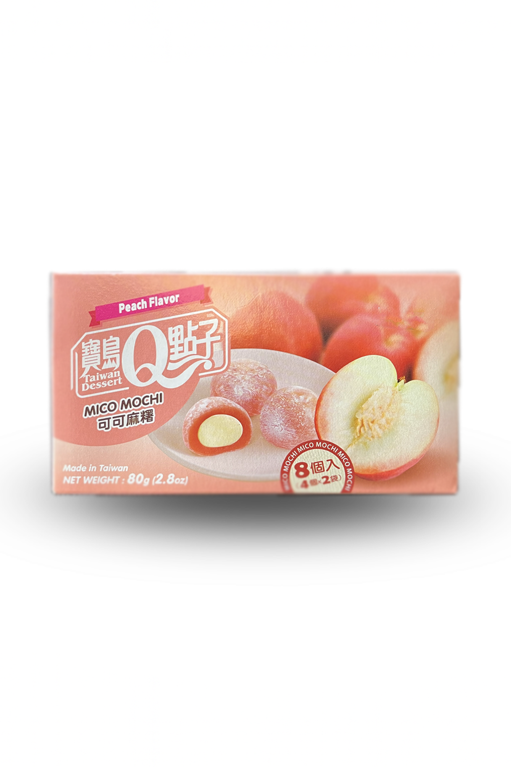 Őszibarack ízű mochi